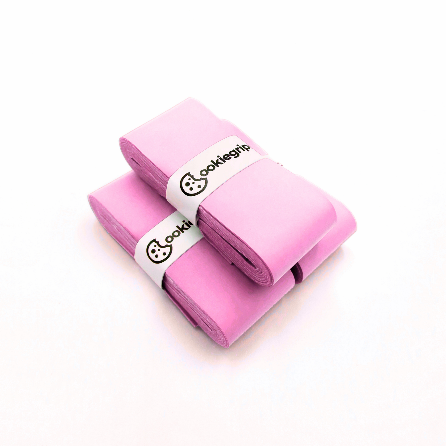 pink cookiegrips pickleball overgrip – soft tacky grip tape for paddles, designed for comfort, control, and stylish performance.