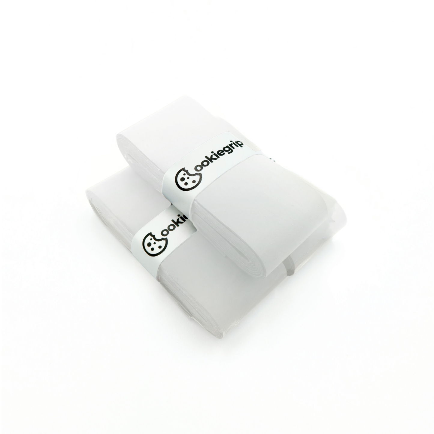 cookiegrips white pickleball overgrip β tacky replacement grip tape for paddle comfort and control.