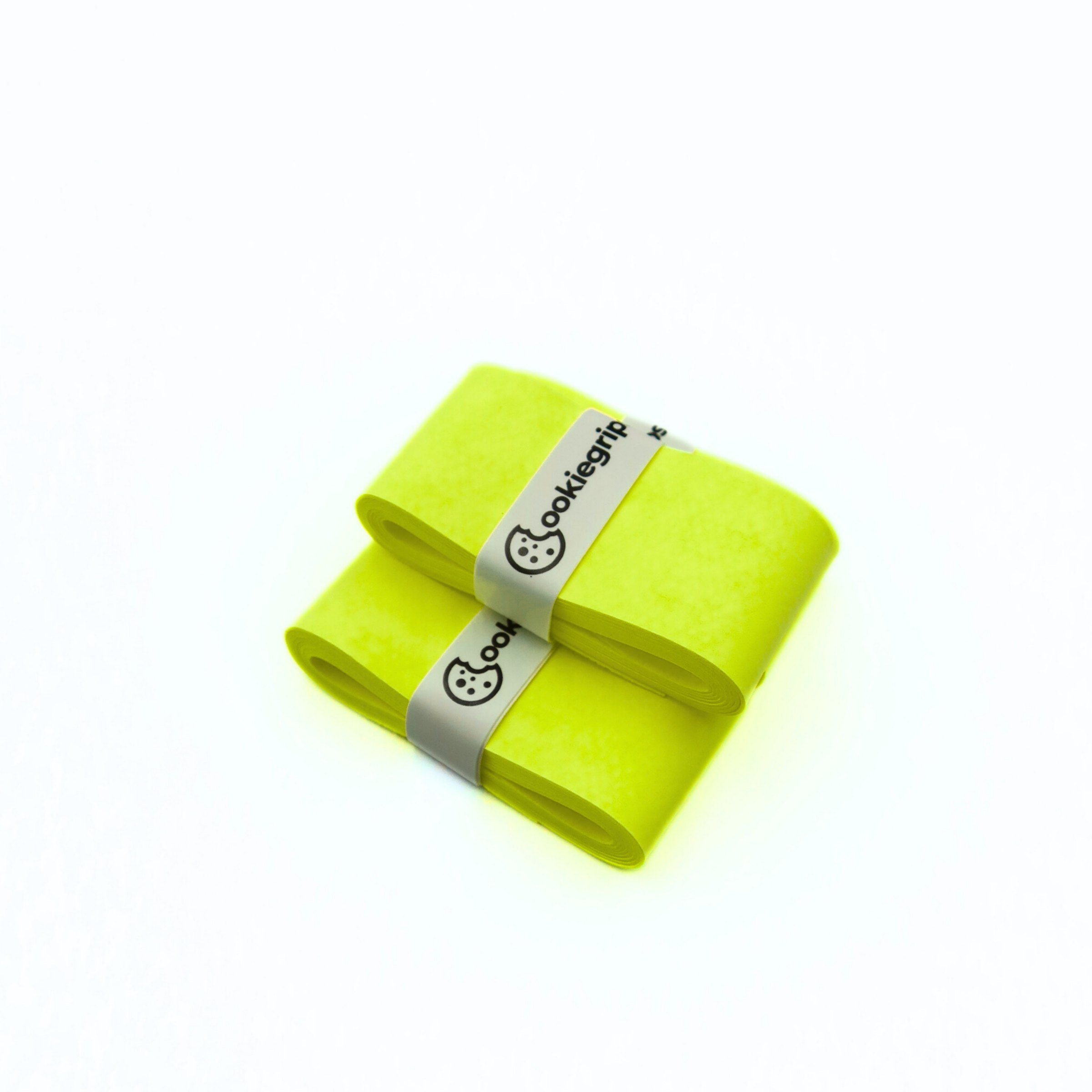 Three Lemon Burst yellow cookiegrips Tough Cookie dry-feel pickleball overgrip rolls