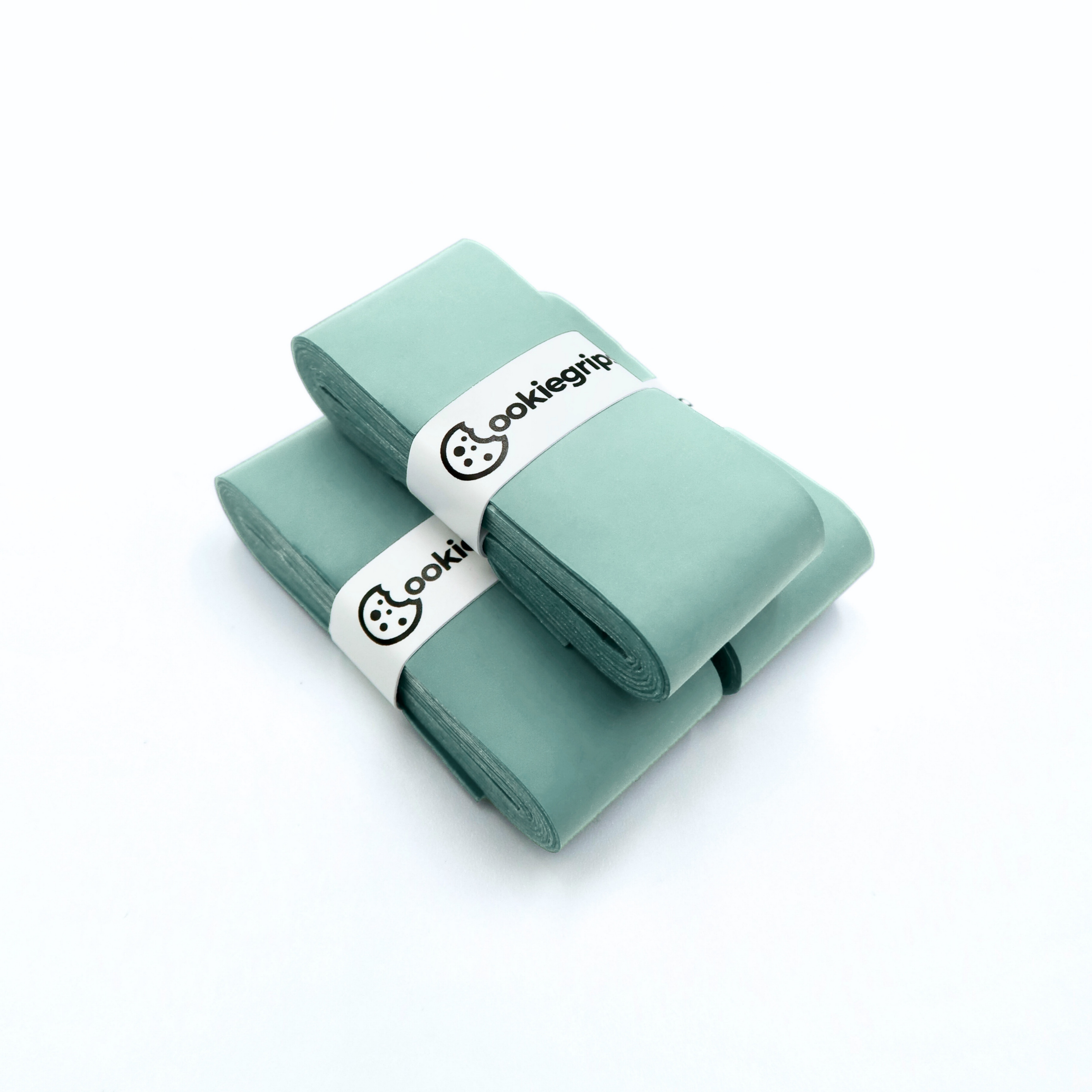 cookiegrips light teal green pickleball overgrip — tacky replacement grip tape for paddle comfort and control.