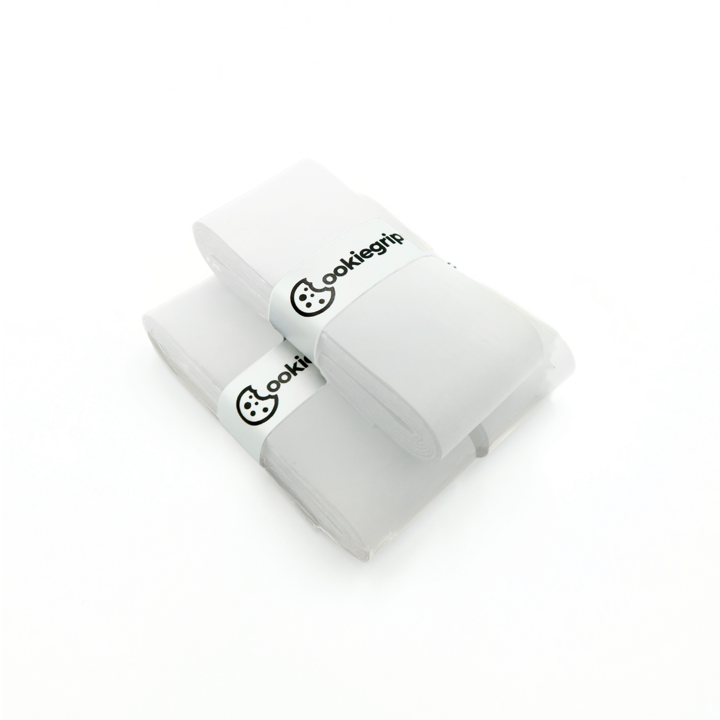 cookiegrips white pickleball overgrip — tacky replacement grip tape for paddle comfort and control.