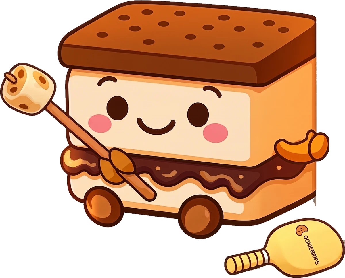 S'morey the smore presenting the cookiegrips 1 year anniversary pin